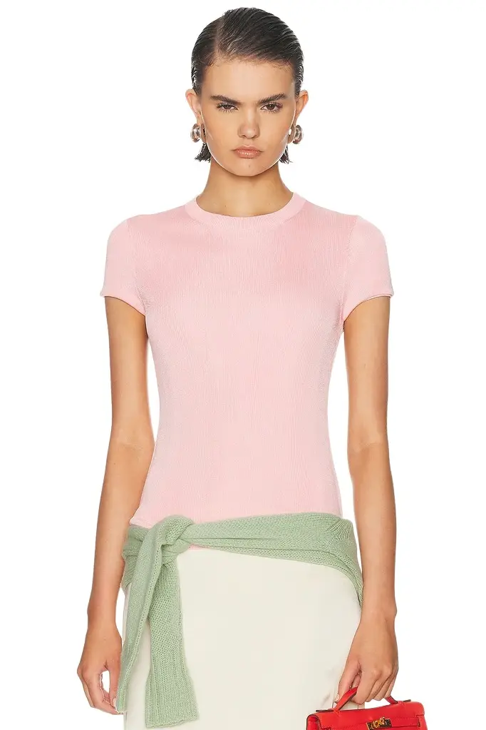 L'Academie Kiersey Knit T-shirt | Image 1 L'Academie Kiersey Knit T-shirt | Image 1