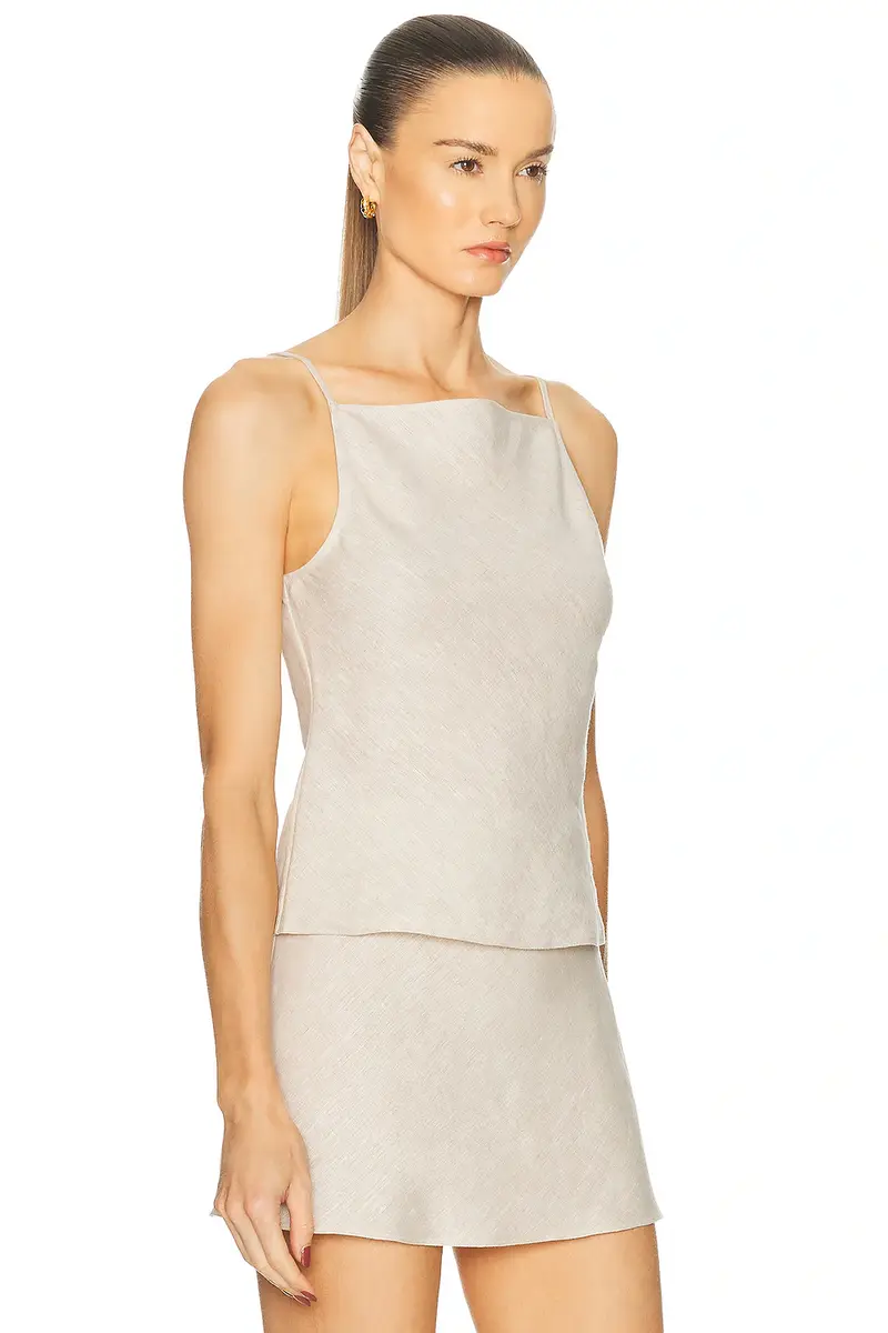 L'Academie Eula Linen Top | Thumbnail 2