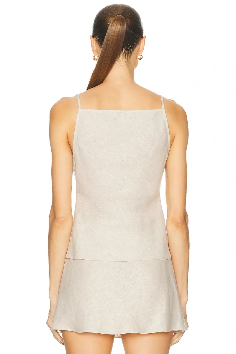 L'Academie Eula Linen Top | Thumbnail 3