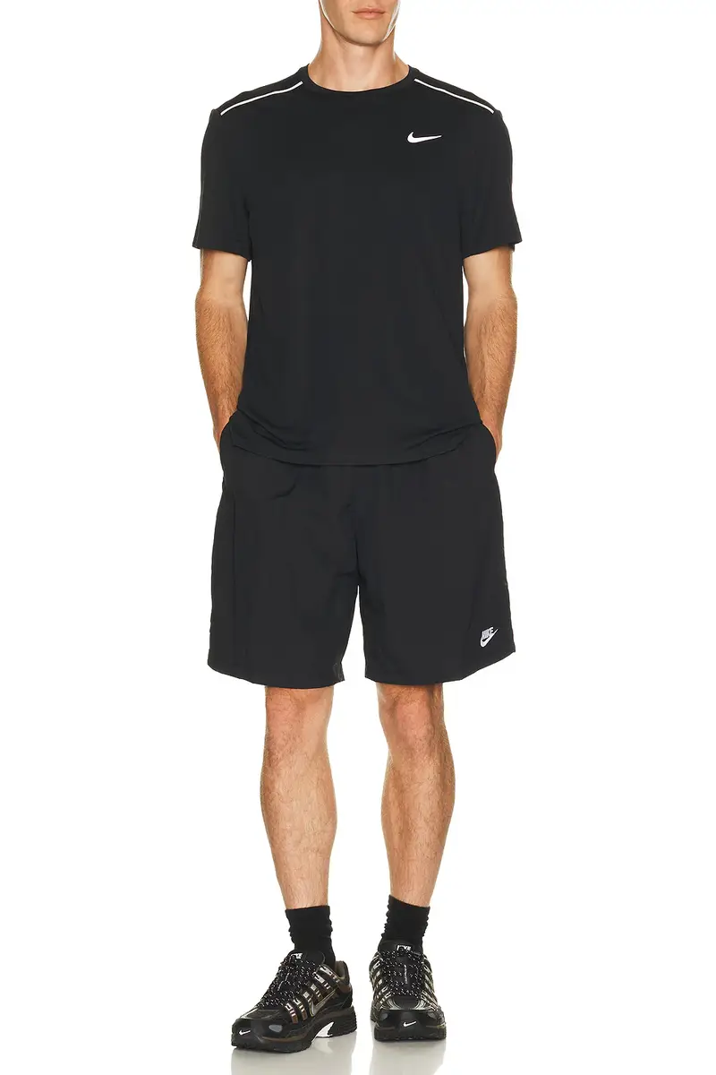Nike Miler Dri-Fit UV Short-Sleeve Running Top | Thumbnail 3 Nike Miler Dri-Fit UV Short-Sleeve Running Top | Thumbnail 3
