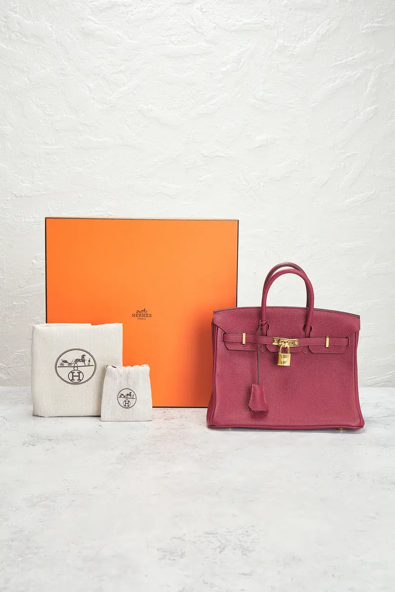HERMÈS Hermes Togo Birkin 25 Handbag | Thumbnail 10 HERMÈS Hermes Togo Birkin 25 Handbag | Thumbnail 10