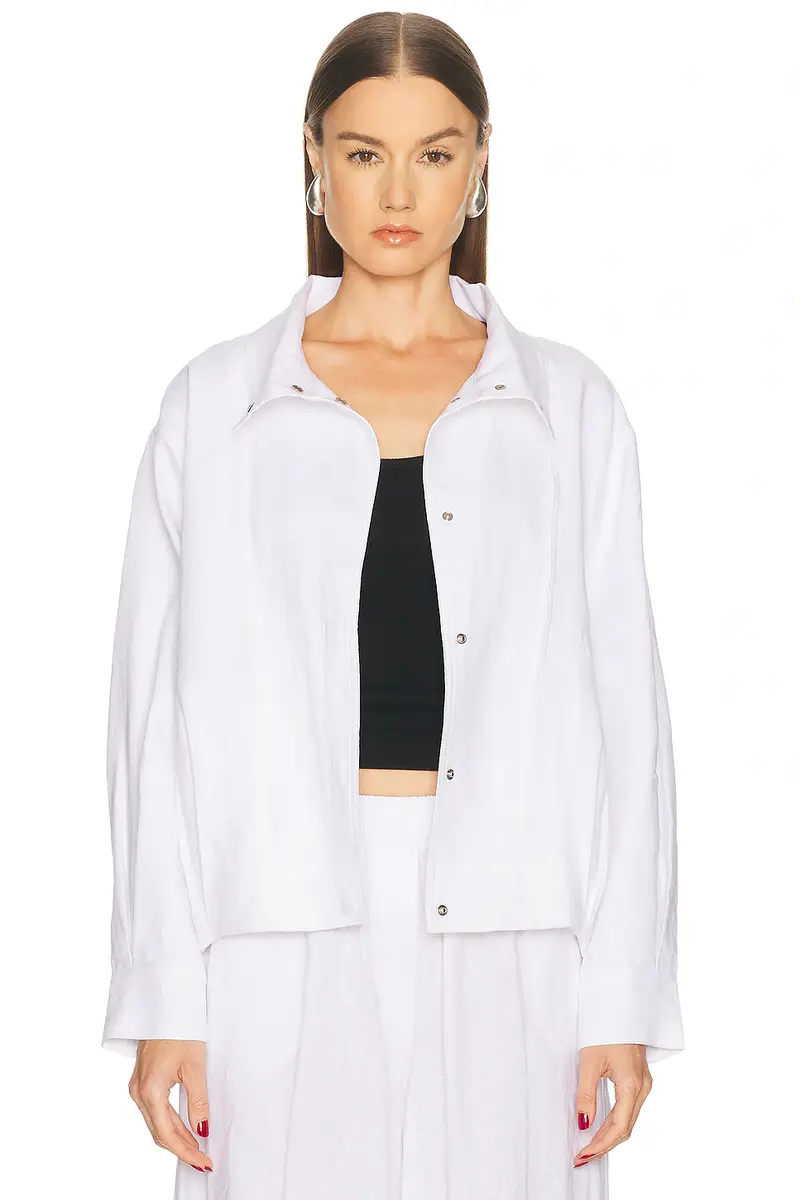 Aexae Linen Bomber Jacket | Thumbnail 2 Aexae Linen Bomber Jacket | Thumbnail 2