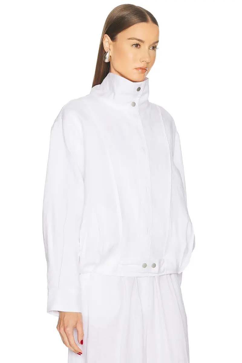 Aexae Linen Bomber Jacket | Thumbnail 3 Aexae Linen Bomber Jacket | Thumbnail 3