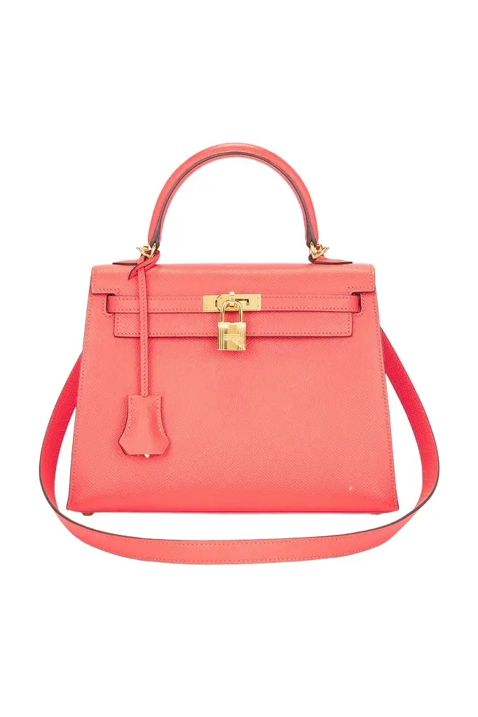 HERMÈS Hermes Epsom Kelly 25 Sellier Handbag | Image 1 HERMÈS Hermes Epsom Kelly 25 Sellier Handbag | Image 1