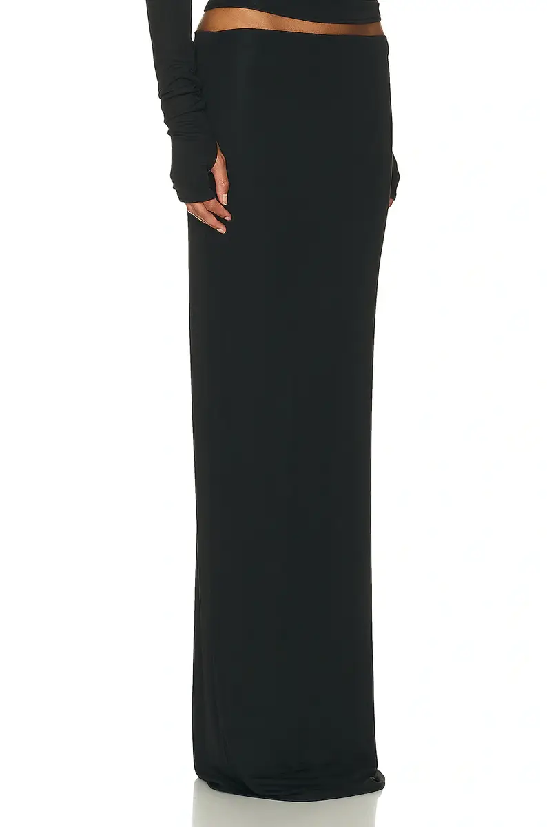 Helsa Matte Jersey Slim Skirt | Thumbnail 2 Helsa Matte Jersey Slim Skirt | Thumbnail 2