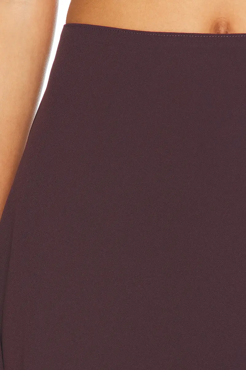 Helsa The Heavy Crepe Midi Skirt | Thumbnail 6