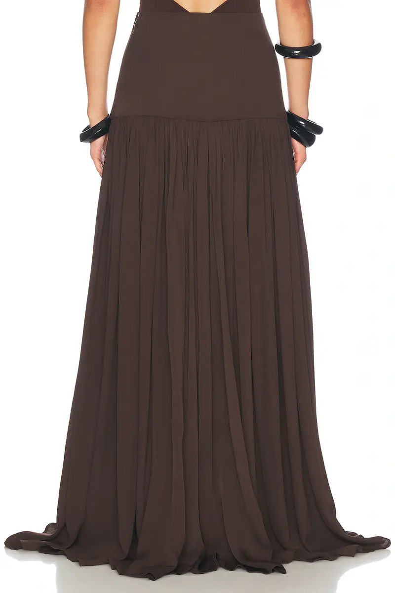 Helsa Diaphanous Maxi Skirt | Thumbnail 4