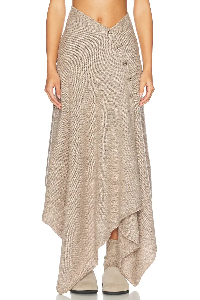 Helsa Lauren Midi Knit Skirt | Thumbnail 2