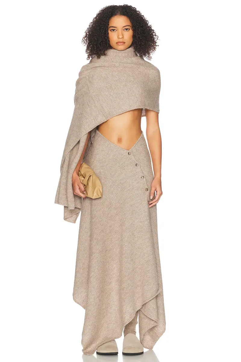 Helsa Lauren Midi Knit Skirt | Thumbnail 6