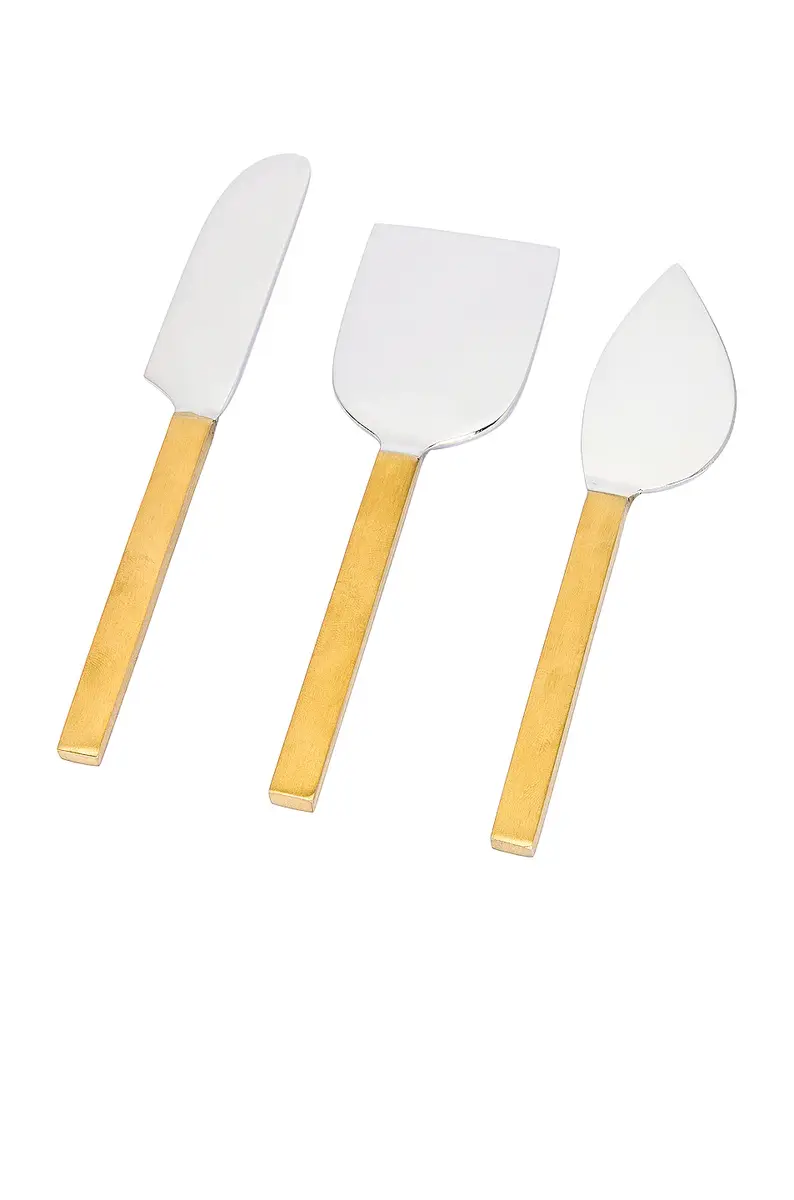 HAWKINS NEW YORK Simple Cheese Knives | Image 1 HAWKINS NEW YORK Simple Cheese Knives | Image 1