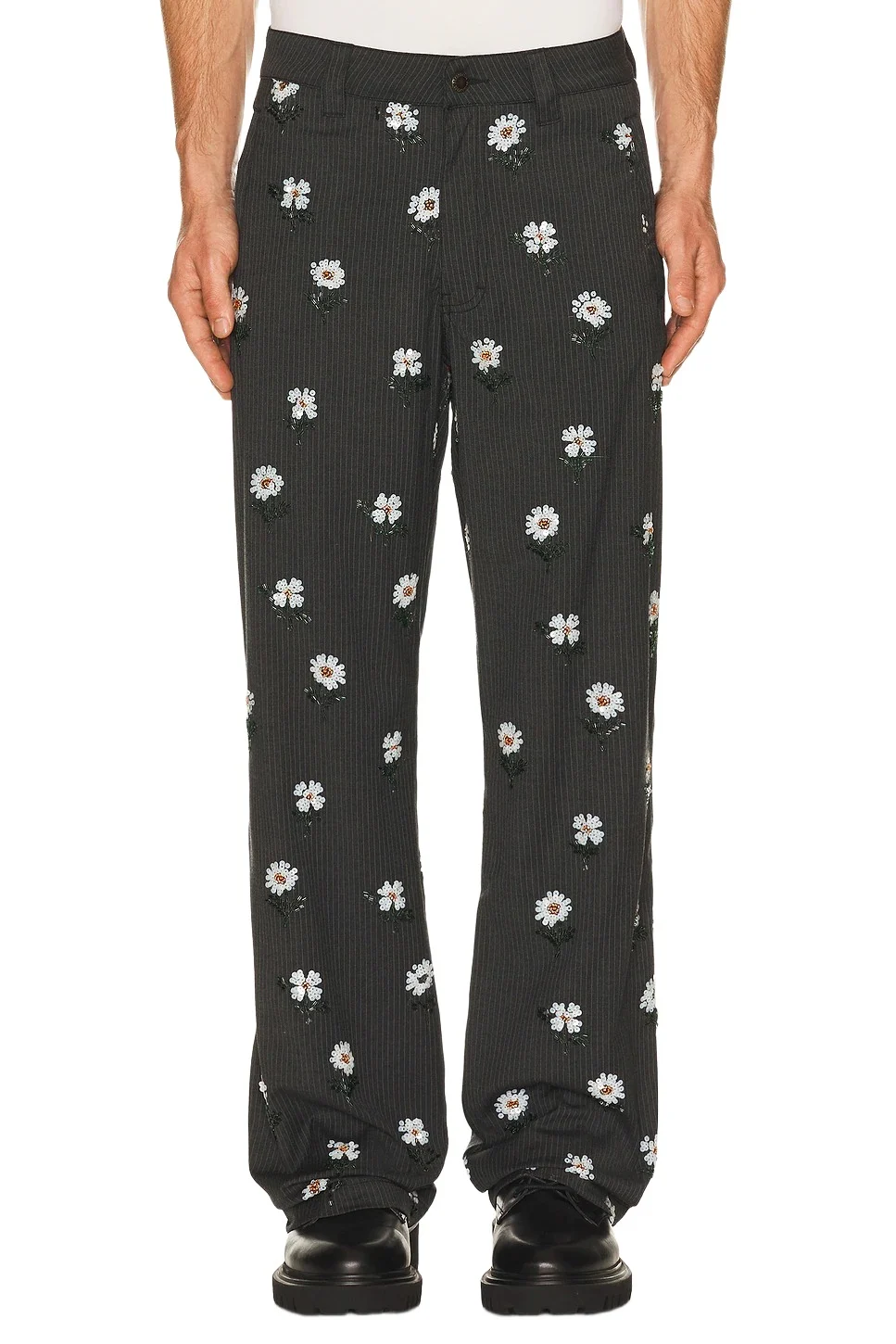 Flowers Beaded Pant Flowers Beaded Pant