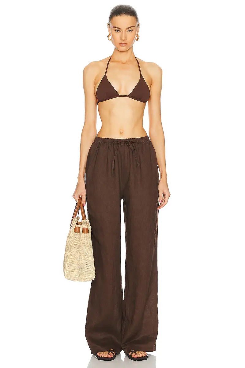 Aexae Linen Drawstring Trouser | Thumbnail 4 Aexae Linen Drawstring Trouser | Thumbnail 4