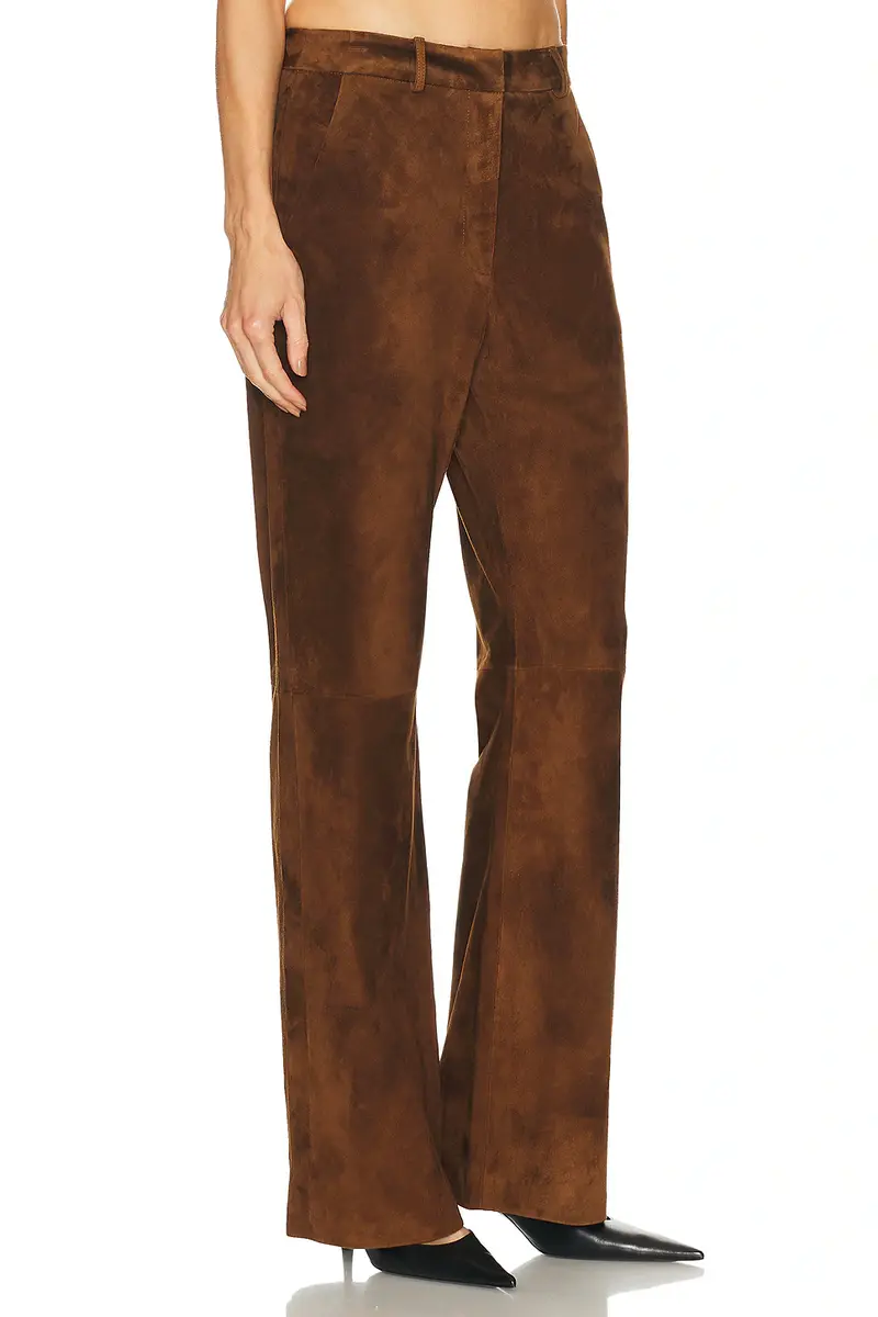 Aexae Leather Suede Straight Leg Pant | Thumbnail 2 Aexae Leather Suede Straight Leg Pant | Thumbnail 2
