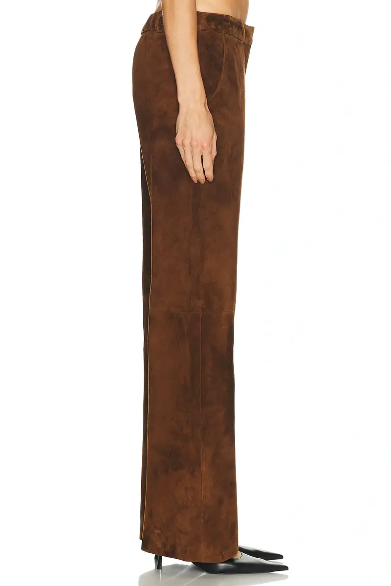 Aexae Leather Suede Straight Leg Pant | Thumbnail 3 Aexae Leather Suede Straight Leg Pant | Thumbnail 3