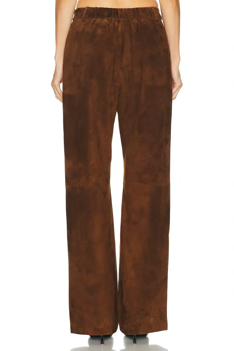 Aexae Leather Suede Straight Leg Pant | Thumbnail 4 Aexae Leather Suede Straight Leg Pant | Thumbnail 4