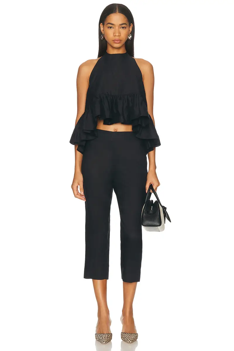 Aexae Linen Capri Pant | Thumbnail 5 Aexae Linen Capri Pant | Thumbnail 5
