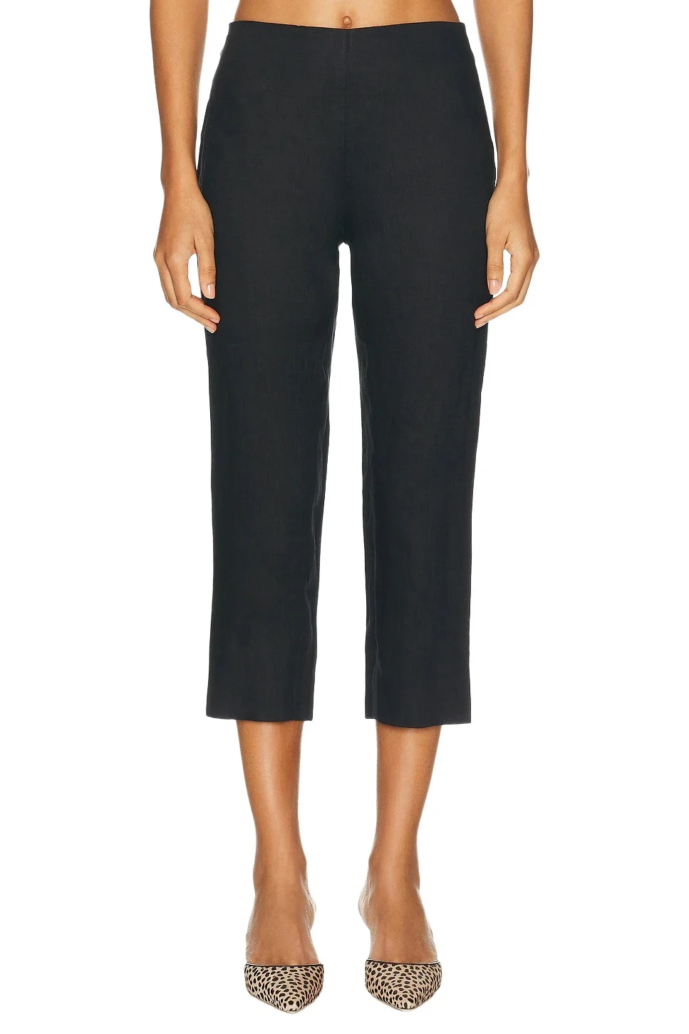 Linen Capri Pant