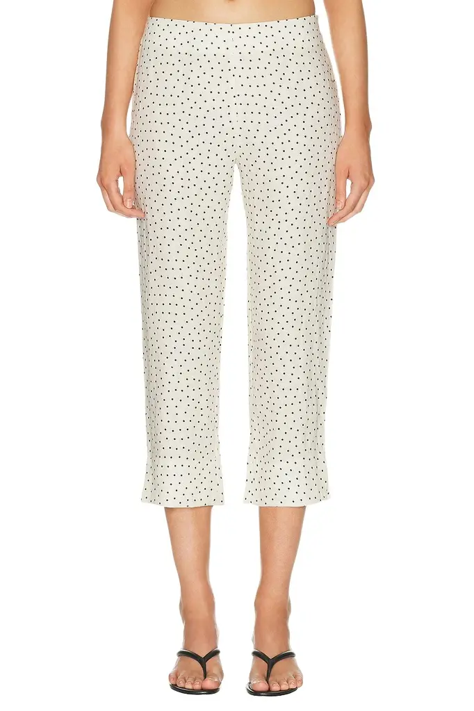 Aexae Linen Capri Pant