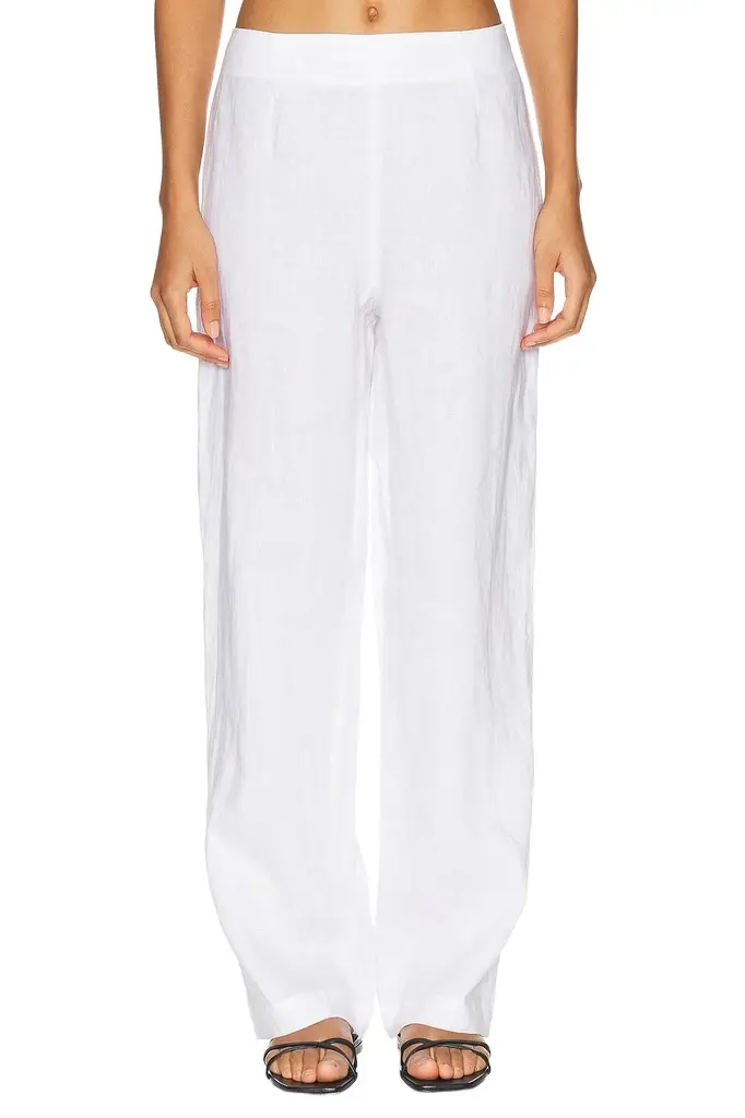 Aexae Linen Flat Pant