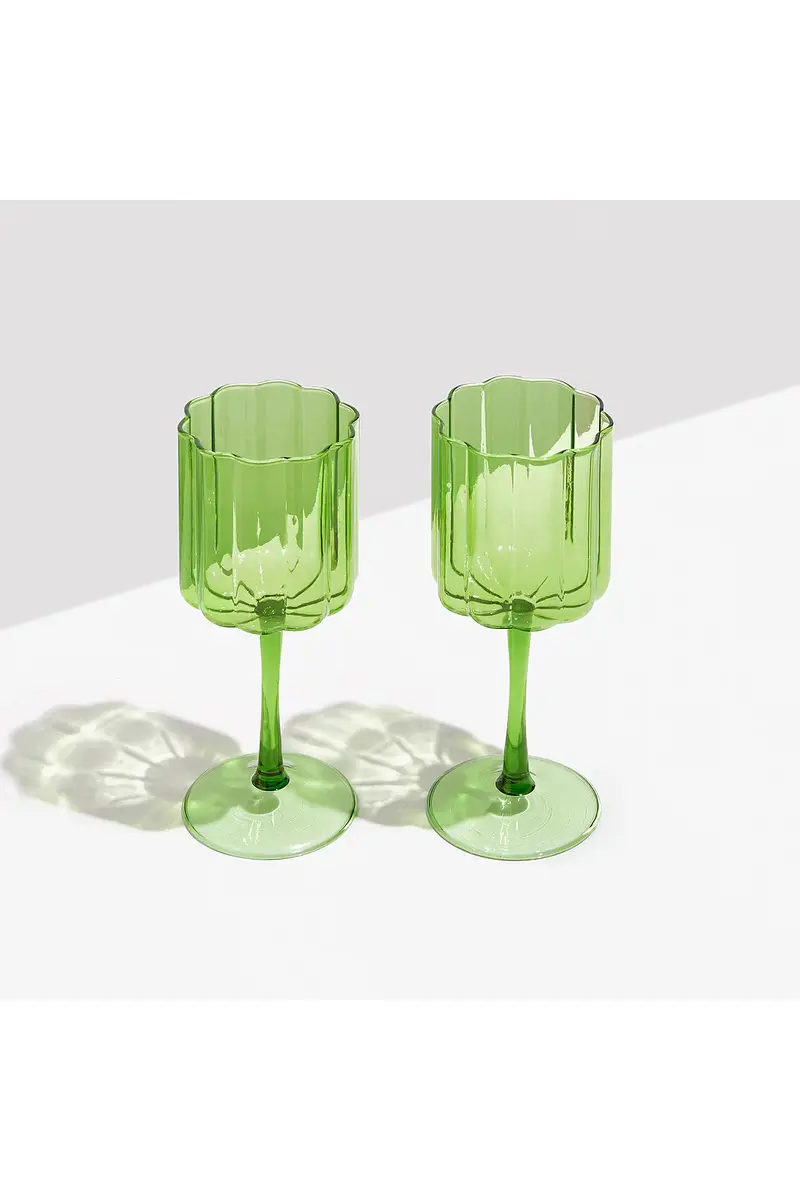 FAZEEK Wave Wine Glasses Set of 2 | Thumbnail 2 FAZEEK Wave Wine Glasses Set of 2 | Thumbnail 2