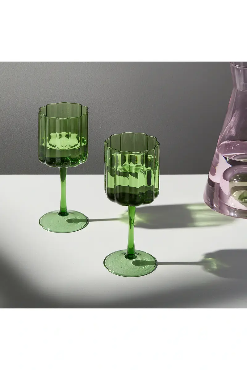 FAZEEK Wave Wine Glasses Set of 2 | Thumbnail 3 FAZEEK Wave Wine Glasses Set of 2 | Thumbnail 3