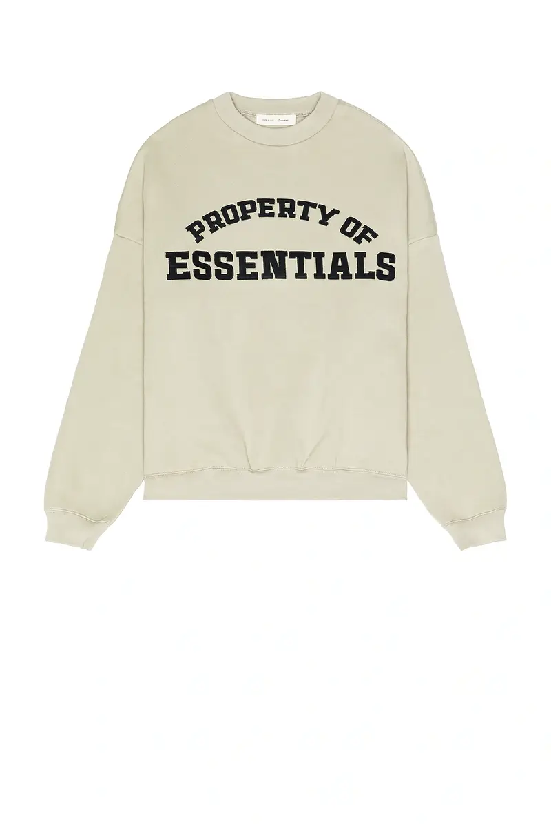 Fear of God Essentials Property Lounge Crewneck Sweatshirt | Thumbnail 4 Fear of God Essentials Property Lounge Crewneck Sweatshirt | Thumbnail 4