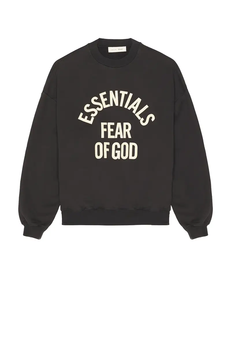 Fear of God Essentials Campus 90's Crewneck Sweatshirt | Thumbnail 4 Fear of God Essentials Campus 90's Crewneck Sweatshirt | Thumbnail 4