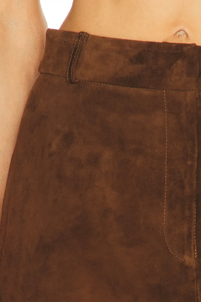 Aexae x REVOLVE Leather Suede Mini Skirt | Thumbnail 6 Aexae x REVOLVE Leather Suede Mini Skirt | Thumbnail 6