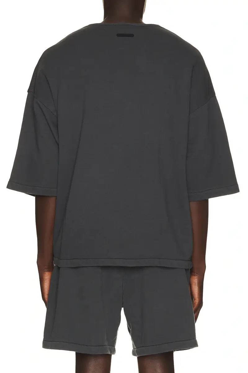 Fear of God Essentials 3/4 Henley Sweatshirt | Thumbnail 2 Fear of God Essentials 3/4 Henley Sweatshirt | Thumbnail 2