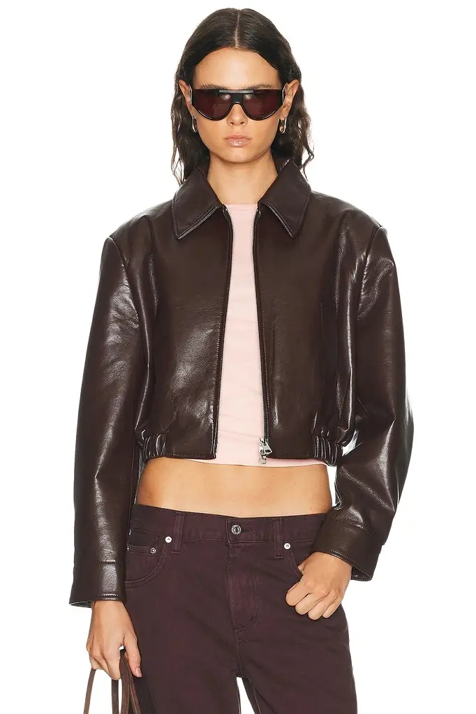 AGOLDE Nahla Cropped Jacket | Image 1 AGOLDE Nahla Cropped Jacket | Image 1
