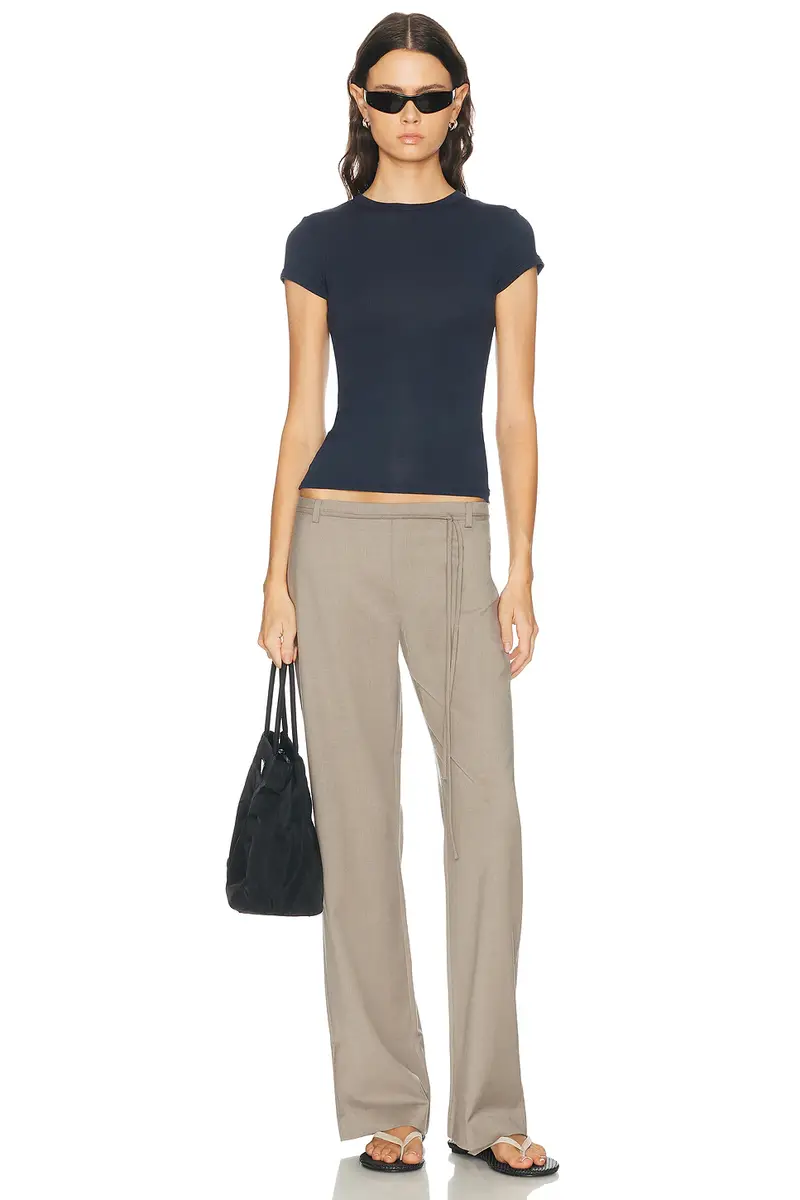 GRLFRND Crew Neck Slim Fit Tee | Thumbnail 4 GRLFRND Crew Neck Slim Fit Tee | Thumbnail 4