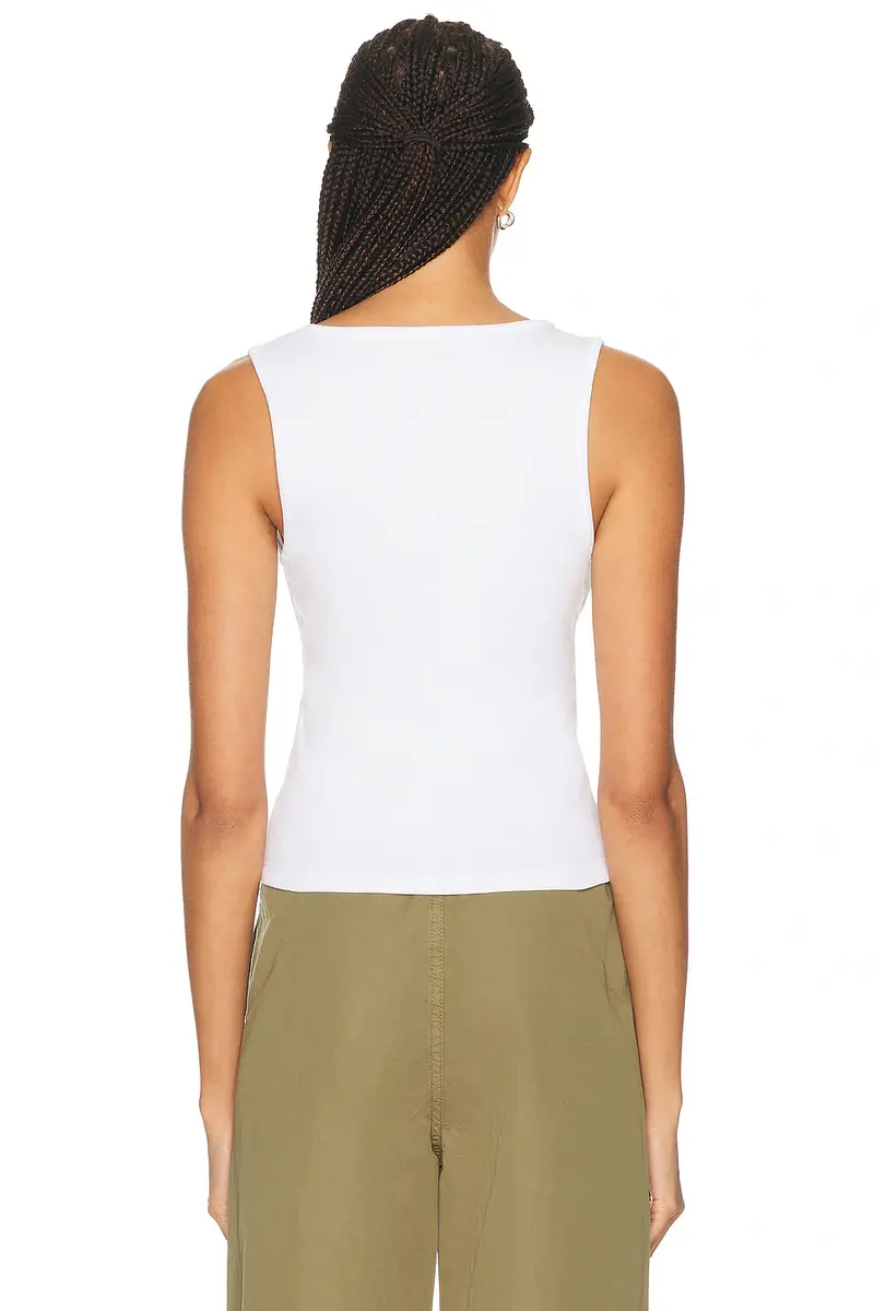 GRLFRND V-neck Muscle Tank | Thumbnail 3