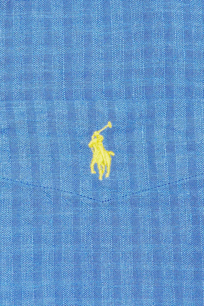 Polo Ralph Lauren Short Sleeve Seersucker Linen Andy Camp Shirt | Thumbnail 5 Polo Ralph Lauren Short Sleeve Seersucker Linen Andy Camp Shirt | Thumbnail 5