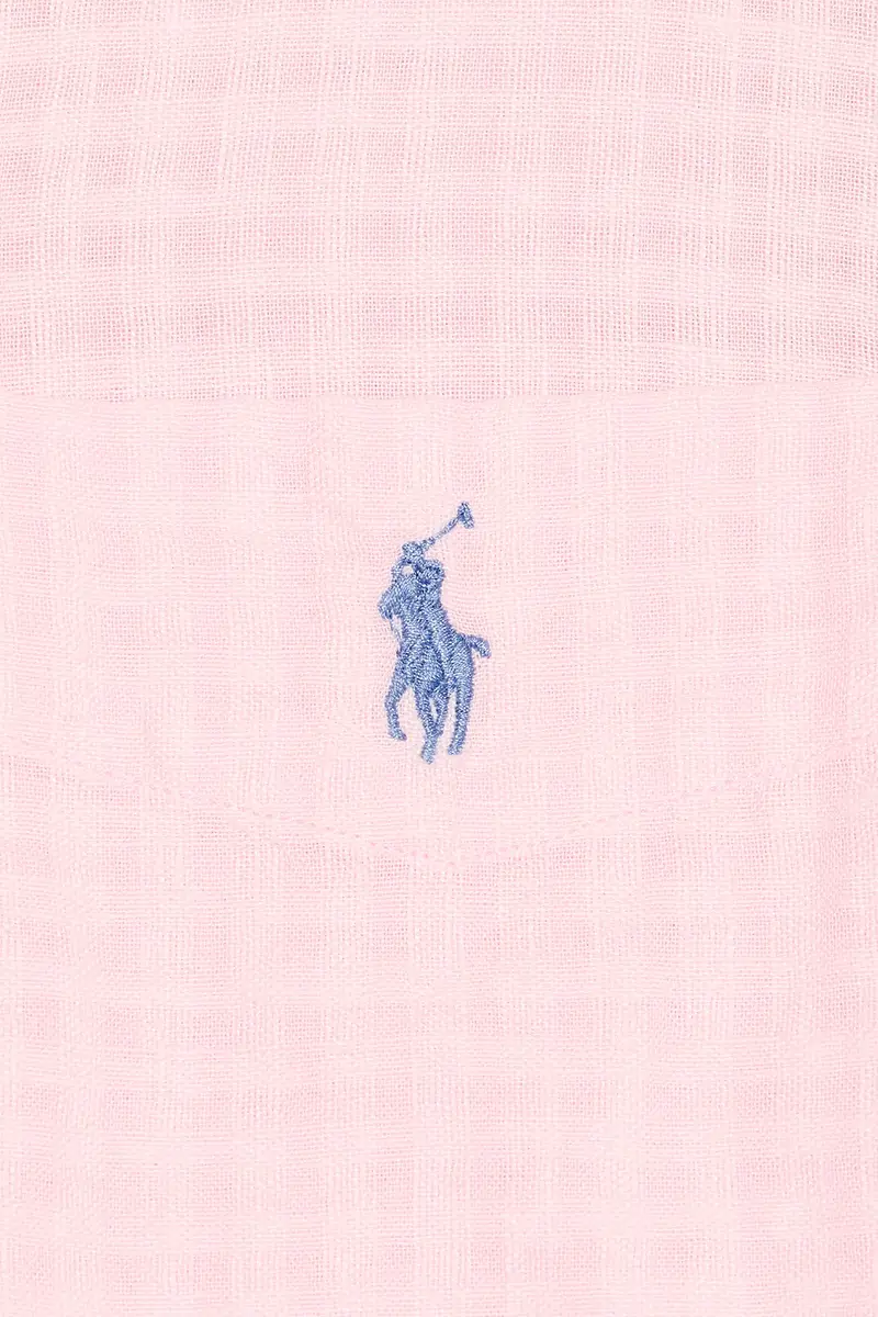 Polo Ralph Lauren Short Sleeve Seersucker Linen Andy Camp Shirt | Thumbnail 5 Polo Ralph Lauren Short Sleeve Seersucker Linen Andy Camp Shirt | Thumbnail 5