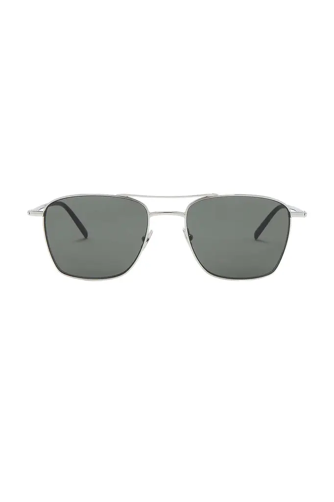 Saint Laurent SL Logo Pilot Sunglasses | Image 1 Saint Laurent SL Logo Pilot Sunglasses | Image 1