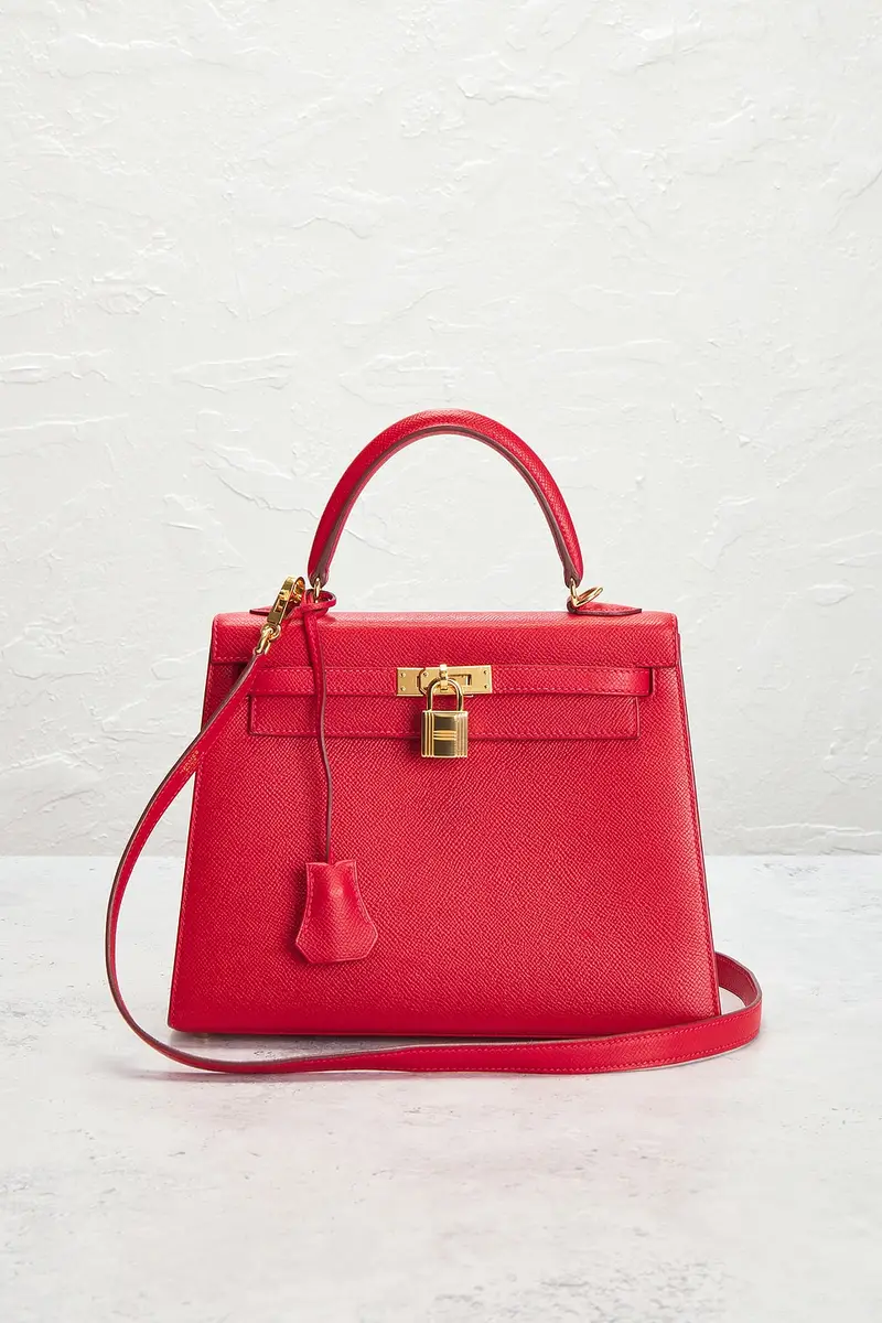 HERMÈS Hermes Veau Epsom Kelly 25 Handbag | Thumbnail 2