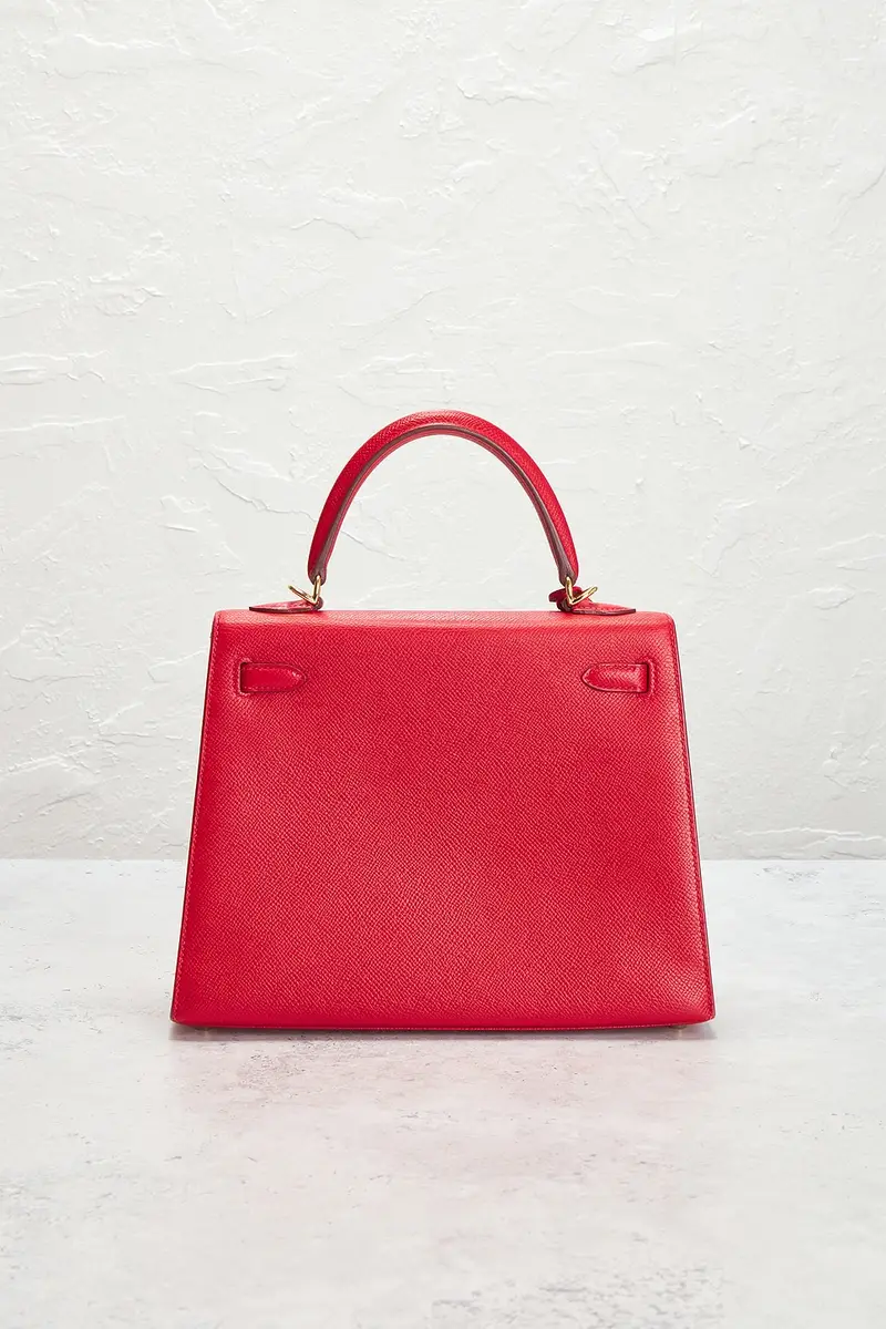 HERMÈS Hermes Veau Epsom Kelly 25 Handbag | Thumbnail 3