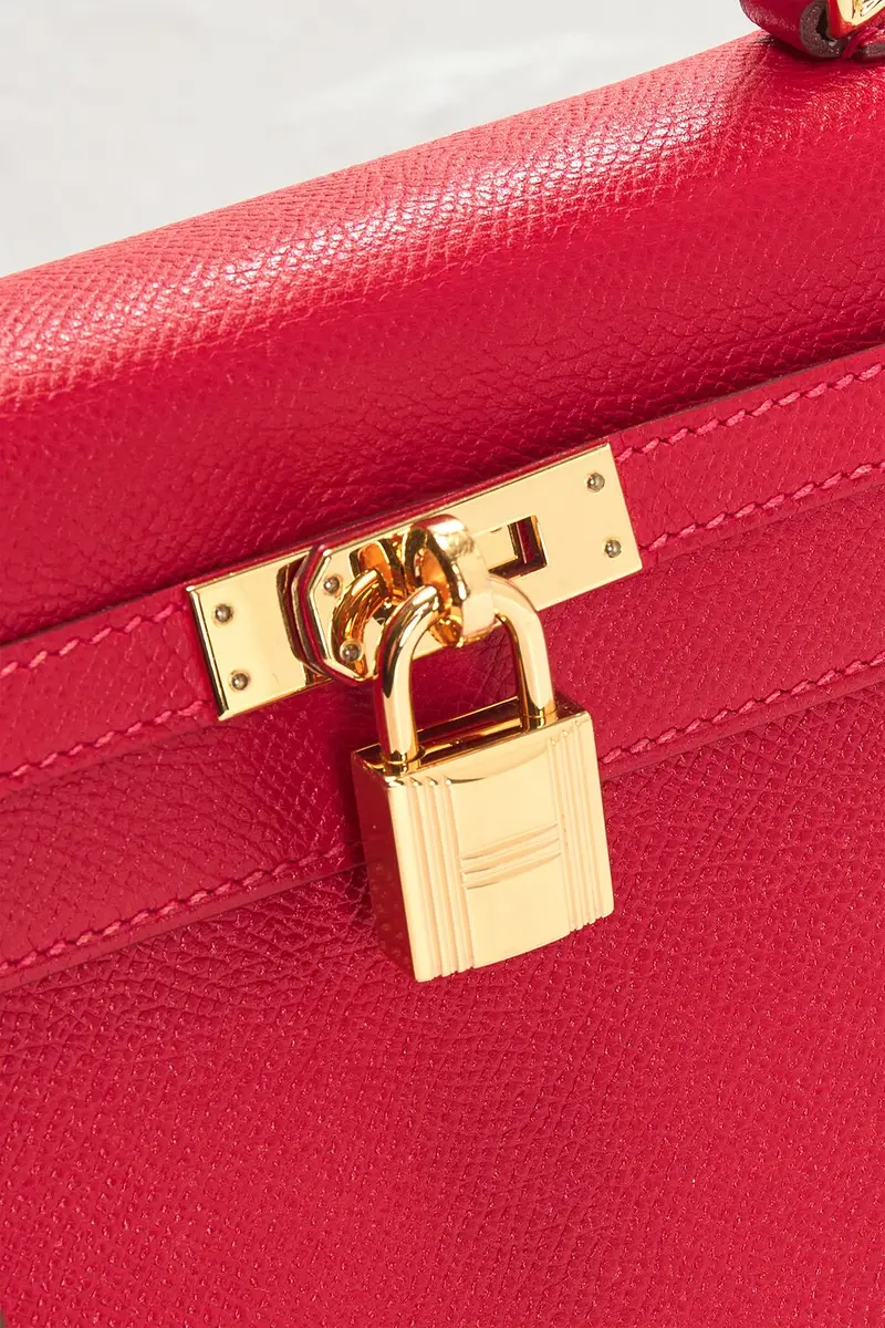 HERMÈS Hermes Veau Epsom Kelly 25 Handbag | Thumbnail 5