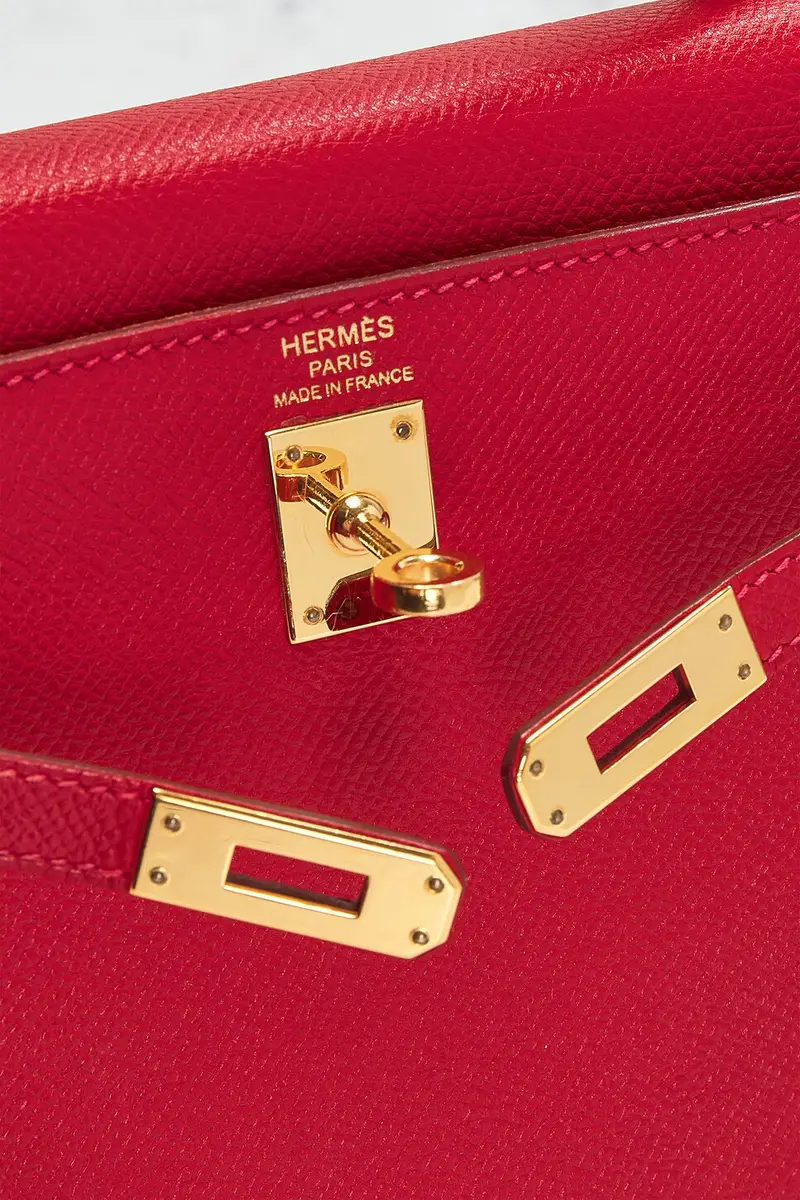 HERMÈS Hermes Veau Epsom Kelly 25 Handbag | Thumbnail 6