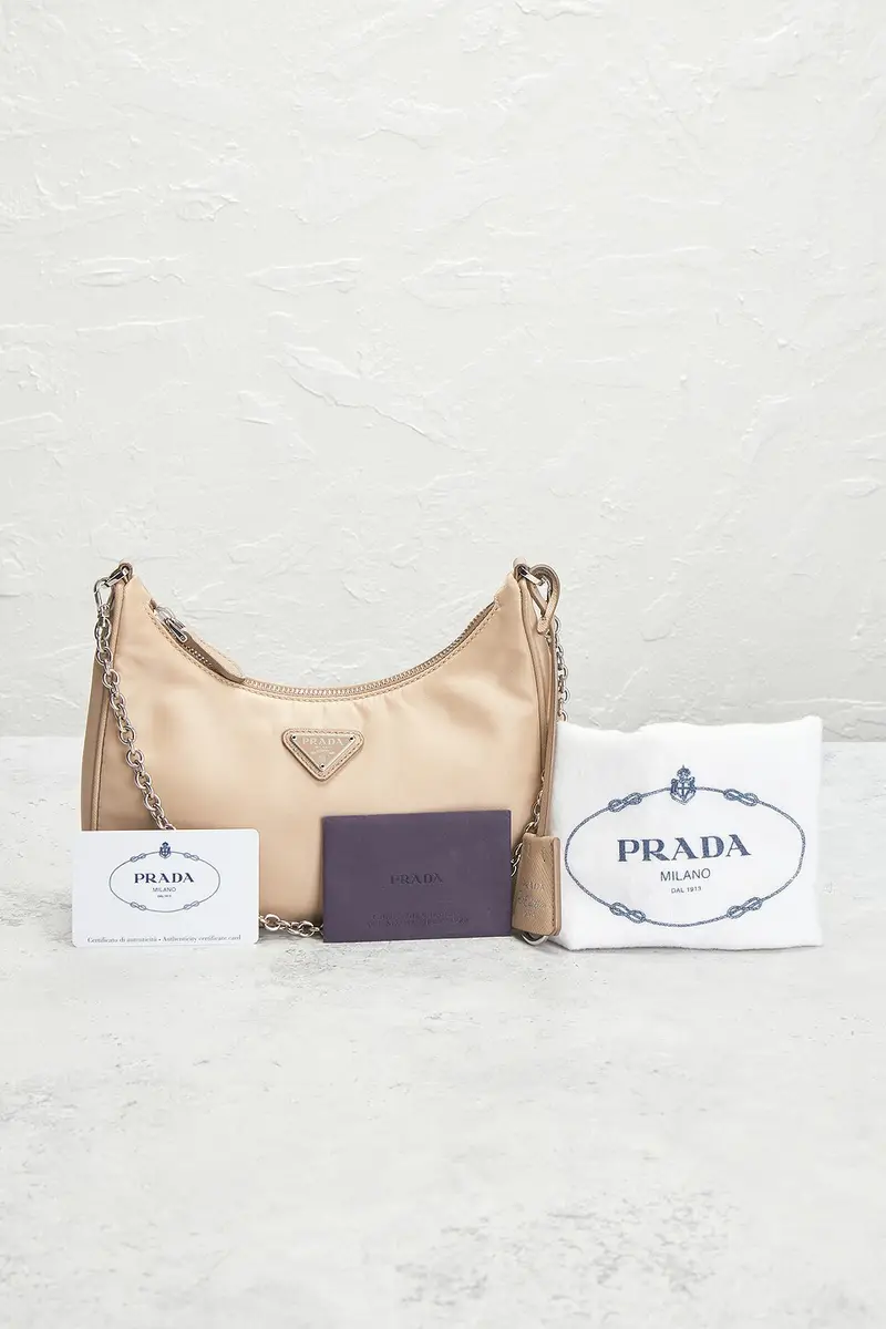 Prada Prada Re-Edition 2005 Re-Nylon Shoulder Bag | Thumbnail 10