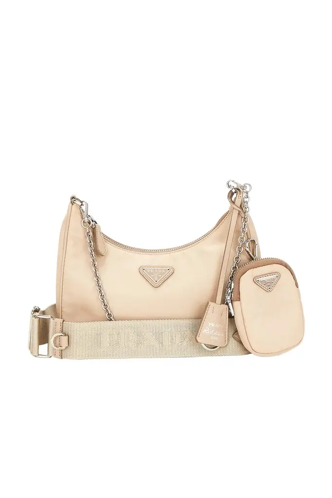 Prada Prada Re-Edition 2005 Re-Nylon Shoulder Bag | Image 1 Prada Prada Re-Edition 2005 Re-Nylon Shoulder Bag | Image 1
