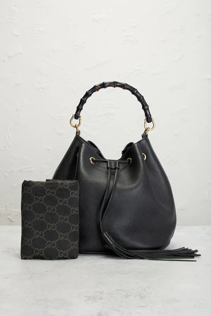 Gucci Gucci Miss Bamboo Bucket Bag | Thumbnail 9 Gucci Gucci Miss Bamboo Bucket Bag | Thumbnail 9