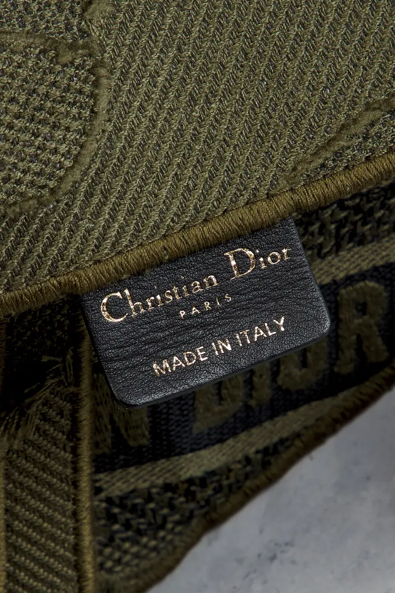Dior Dior Embroidered Camouflage Saddle Belt Bag | Thumbnail 5