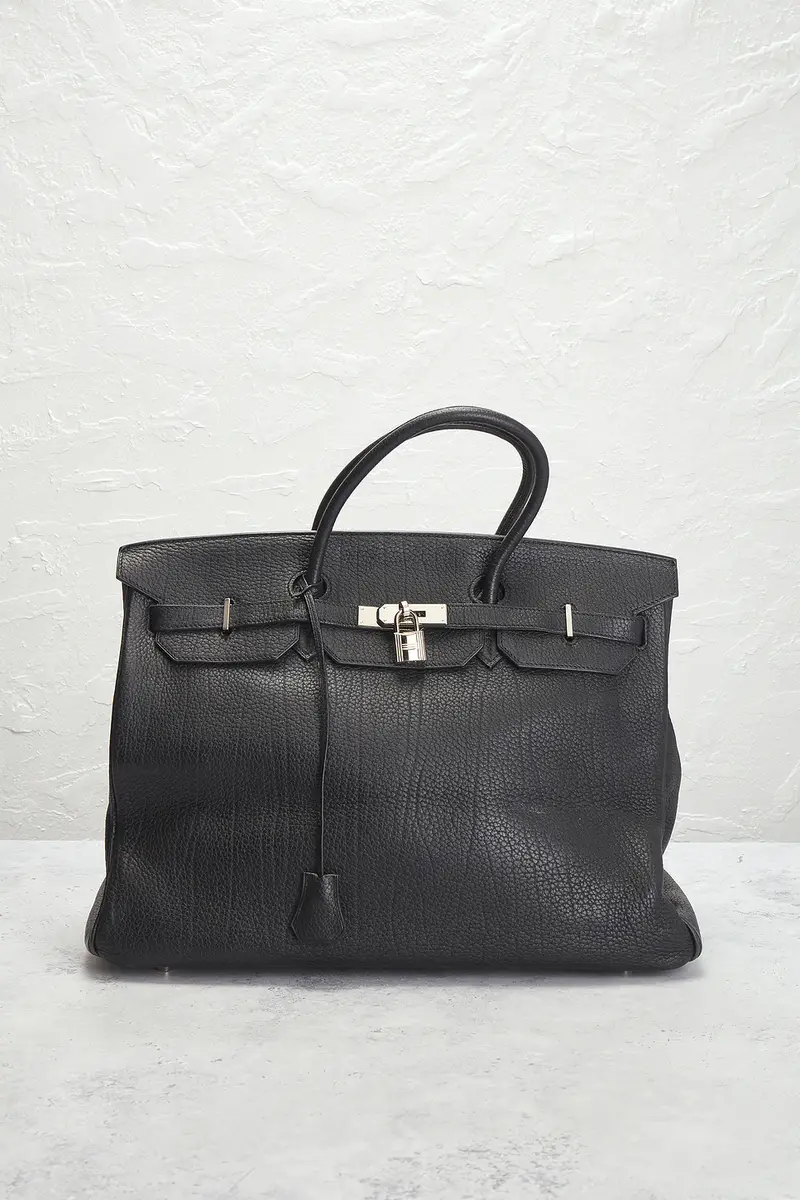 HERMÈS Hermes Fjord Birkin 40 Handbag | Thumbnail 2 HERMÈS Hermes Fjord Birkin 40 Handbag | Thumbnail 2