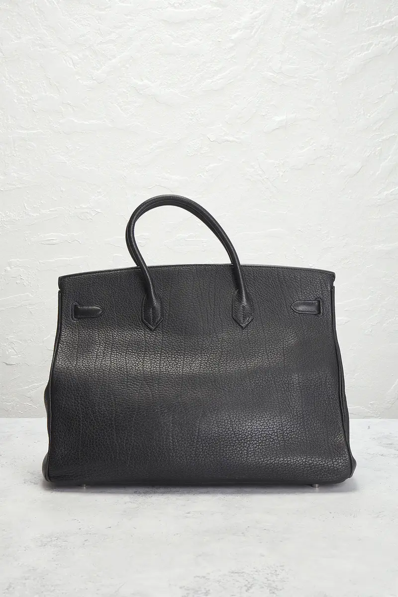 HERMÈS Hermes Fjord Birkin 40 Handbag | Thumbnail 3 HERMÈS Hermes Fjord Birkin 40 Handbag | Thumbnail 3