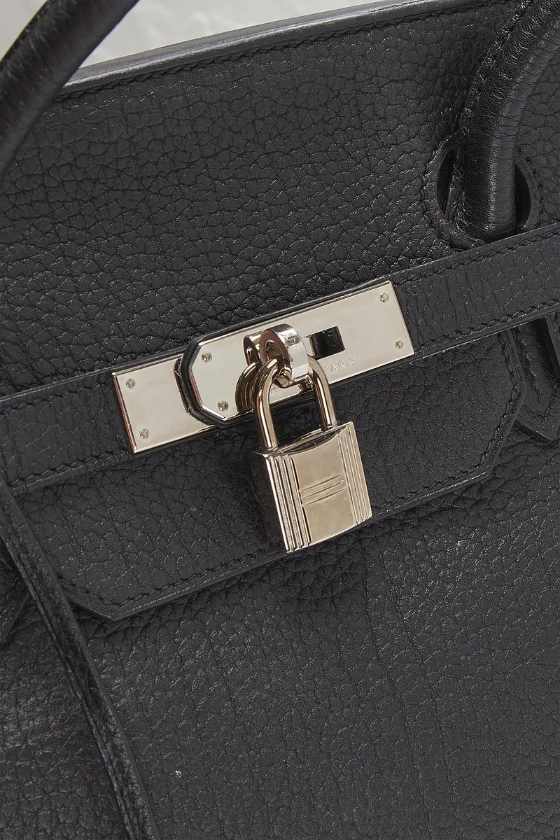 HERMÈS Hermes Fjord Birkin 40 Handbag | Thumbnail 5 HERMÈS Hermes Fjord Birkin 40 Handbag | Thumbnail 5