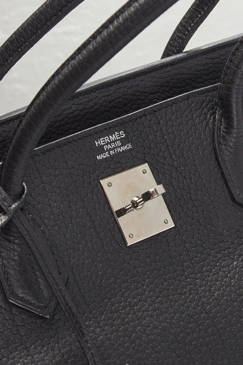 HERMÈS Hermes Fjord Birkin 40 Handbag | Thumbnail 6 HERMÈS Hermes Fjord Birkin 40 Handbag | Thumbnail 6