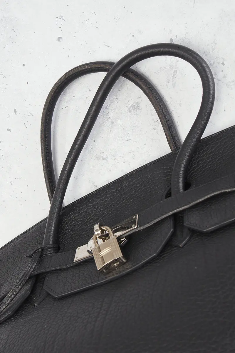 HERMÈS Hermes Fjord Birkin 40 Handbag | Thumbnail 9 HERMÈS Hermes Fjord Birkin 40 Handbag | Thumbnail 9