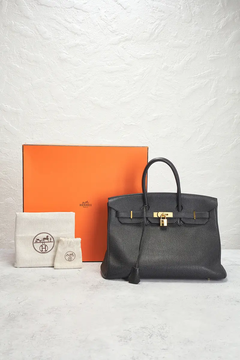 HERMÈS Hermes Togo Birkin 35 Retourne Handbag | Thumbnail 10 HERMÈS Hermes Togo Birkin 35 Retourne Handbag | Thumbnail 10