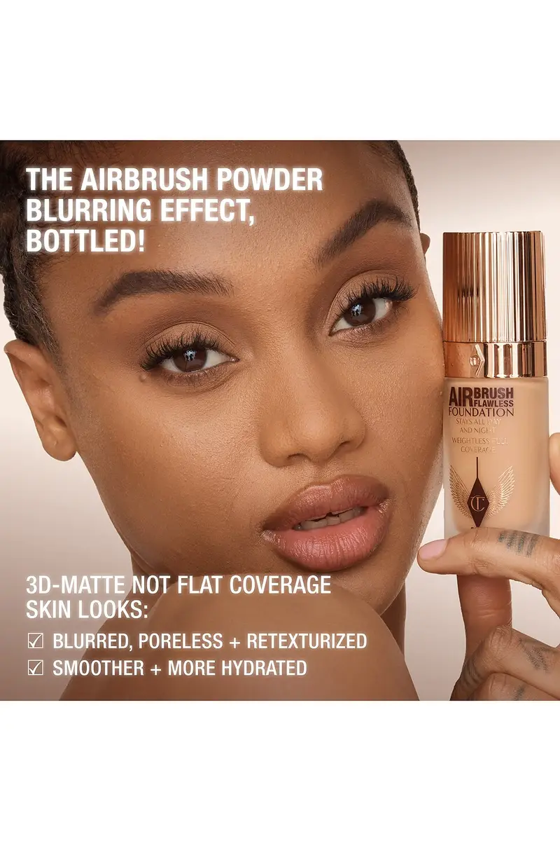 Charlotte Tilbury Airbrush Flawless Foundation | Thumbnail 10 Charlotte Tilbury Airbrush Flawless Foundation | Thumbnail 10